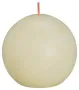 Bolsius Rustiek bolkaars shine 76 soft pearl