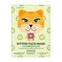 Montagne Kitten sheet face mask cucumber & aloe