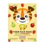 Montagne Tiger sheet face mask apple & strawberry