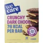 Wecare Bars crunchy dark choco