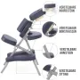 ZenGrowth Massagestoel Valo navy blauw