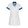 De Berkel Dames jasje JILL Wit-azurro Maat XL