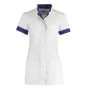 De Berkel Dames jasje JILL Wit-paars Maat XL