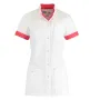 De Berkel Dames jasje JILL Wit-roze Maat XL