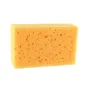 Synthetische waterspons geel 15 x 9,5 cm