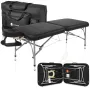 ZenGrowth Massagebank Artarmon 2-delig zwart