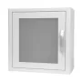 Universele AED wandkast met alarm (wit)