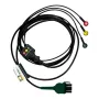 Physio-Control LIFEPAK 1000 ECG-kabel,3 weg(lead II) (IEC)