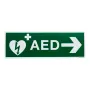 Bordje AED Pijl Rechts - 30x10cm - Polyprop
